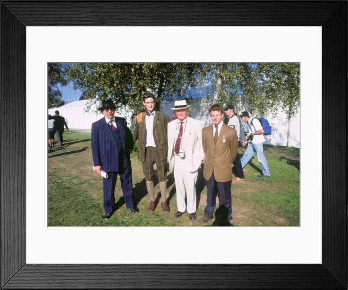 Framed Print : Lord Montagu, Jonathan Montagu and Justin Keen at 1998 Goodwood revival Framed Print : Lord Montagu, Jonathan Montagu and Justin Keen at 1998 Goodwood revival
