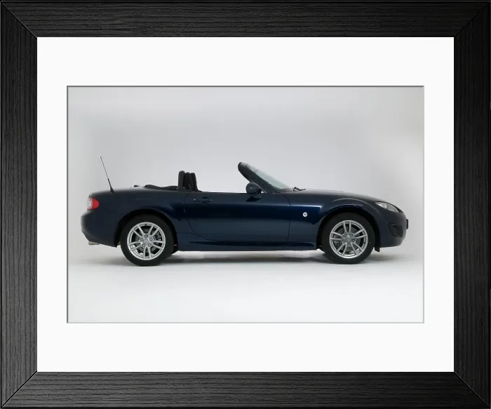 Framed Print : 2010 Mazda MX5 Framed Print : 2010 Mazda MX5