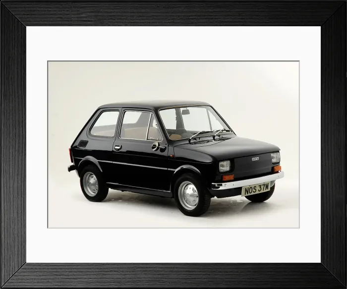 Framed Print : 1974 Fiat 126 Framed Print : 1974 Fiat 126