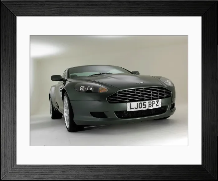 Framed Print : 2005 Aston Martin DB9 Framed Print : 2005 Aston Martin DB9