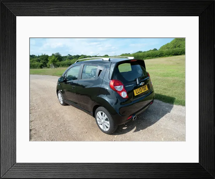 Framed Print : 2013 Chevrolet Spark LTZ Framed Print : 2013 Chevrolet Spark LTZ