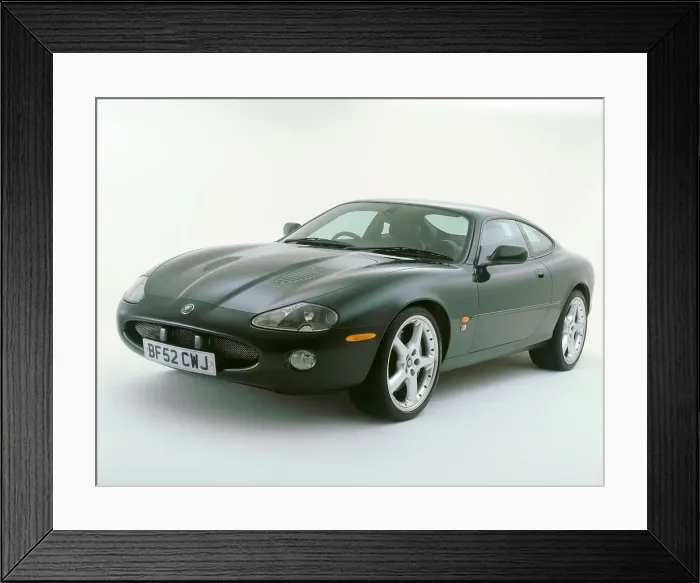 Framed Print : 2002 Jaguar XKR coupe Framed Print : 2002 Jaguar XKR coupe