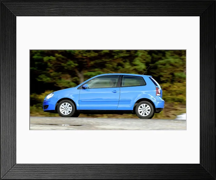 Framed Print : 2006 Volkswagen Polo 1.2 Framed Print : 2006 Volkswagen Polo 1.2