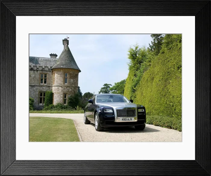 Framed Print : 2011 Rolls Royce Ghost Framed Print : 2011 Rolls Royce Ghost