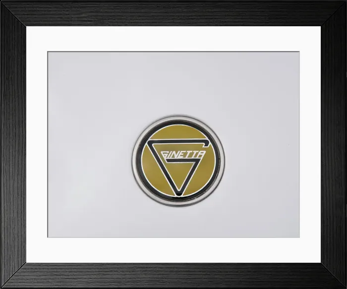 Framed Print : Ginetta badge Framed Print : Ginetta badge