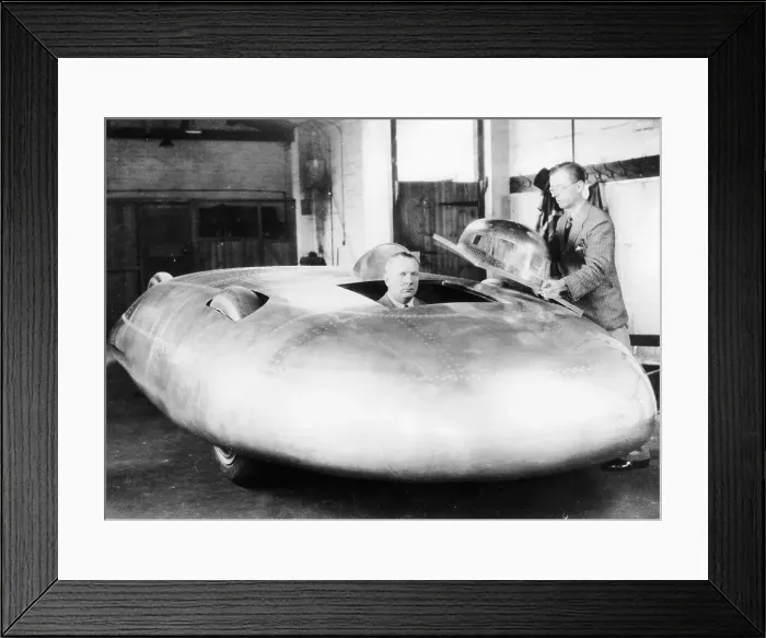 Framed Print : Railton Special Land Speed Record car, Brooklands, Surrey, 1938 Framed Print : Railton Special Land Speed Record car, Brooklands, Surrey, 1938