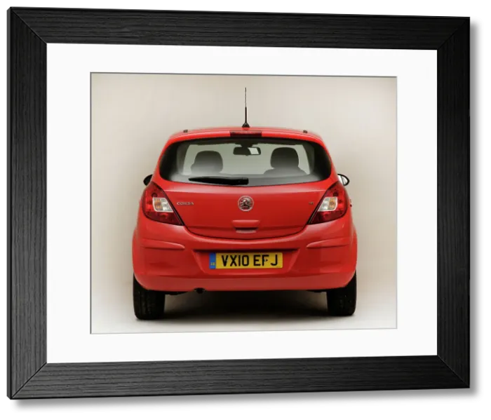 Framed Print : 2010 Vauxhall Corsa 1.4 Framed Print : 2010 Vauxhall Corsa 1.4