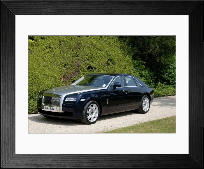 Framed Print : 2011 Rolls Royce Ghost