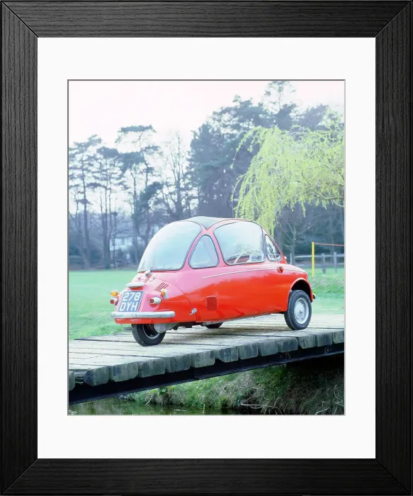 Framed Print : 1962 Trojan 200 Heinkel bubble car Framed Print : 1962 Trojan 200 Heinkel bubble car