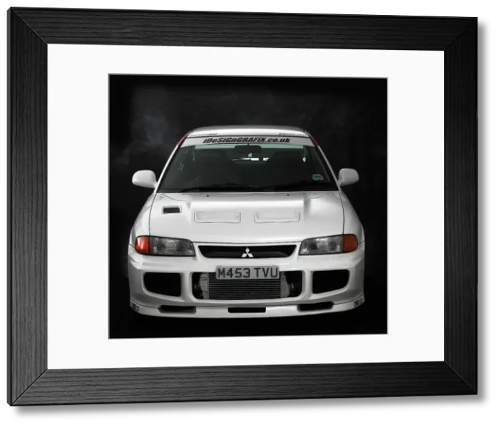 Framed Print : 1995 Mitsubishi Lancer Evo 3