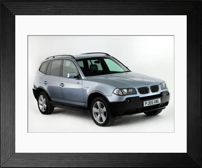 Framed Print : 2005 BMW X3 Framed Print : 2005 BMW X3