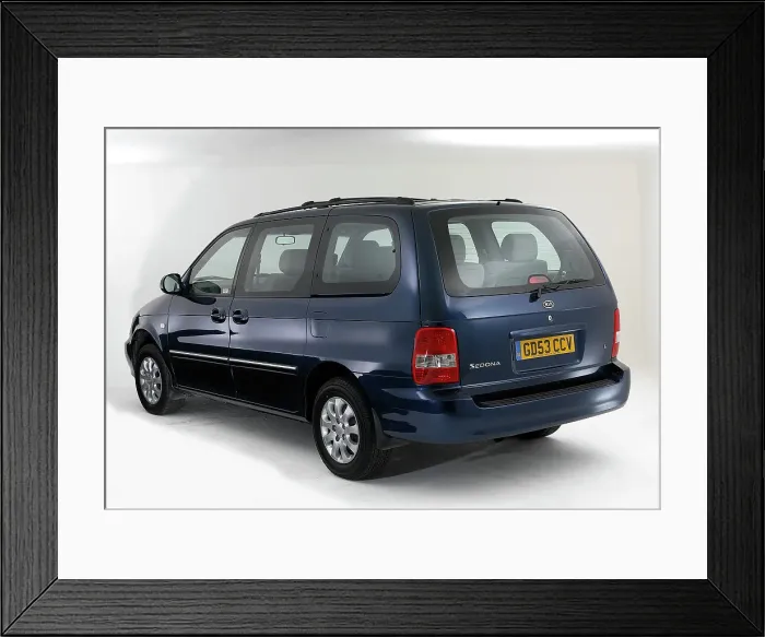 Framed Print : 2003 Kia Sedona Framed Print : 2003 Kia Sedona