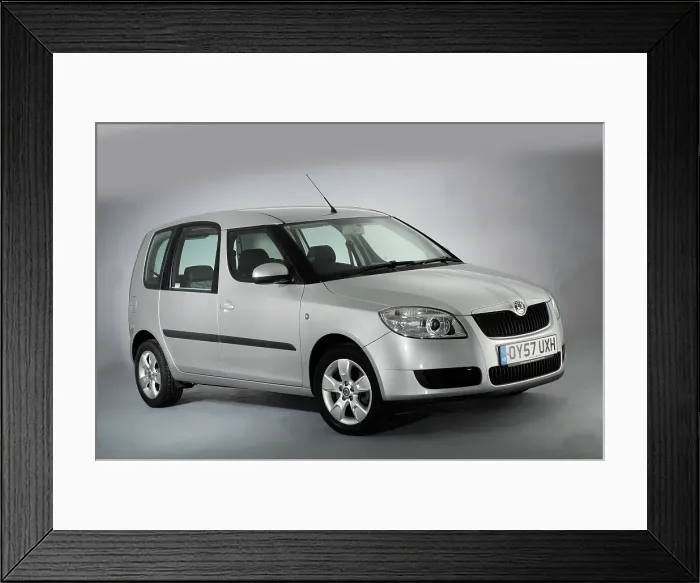Framed Print : 2007 Skoda Roomster Tdi Framed Print : 2007 Skoda Roomster Tdi