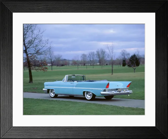 Framed Print : 1957 Lincoln Premier Convertible Framed Print : 1957 Lincoln Premier Convertible