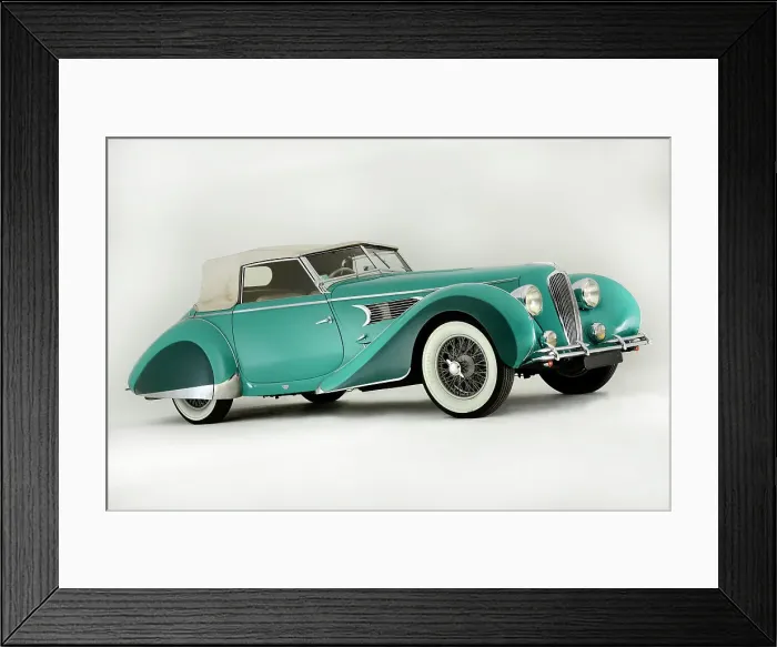 Framed Print : 1939 Delahaye Speciale Type 135 MS Framed Print : 1939 Delahaye Speciale Type 135 MS