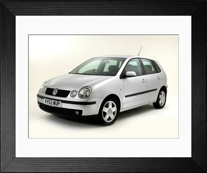 Framed Print : 2002 VW Polo Framed Print : 2002 VW Polo