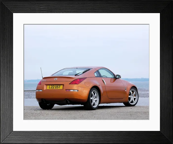 Framed Print : 2004 Nissan 350Z Framed Print : 2004 Nissan 350Z