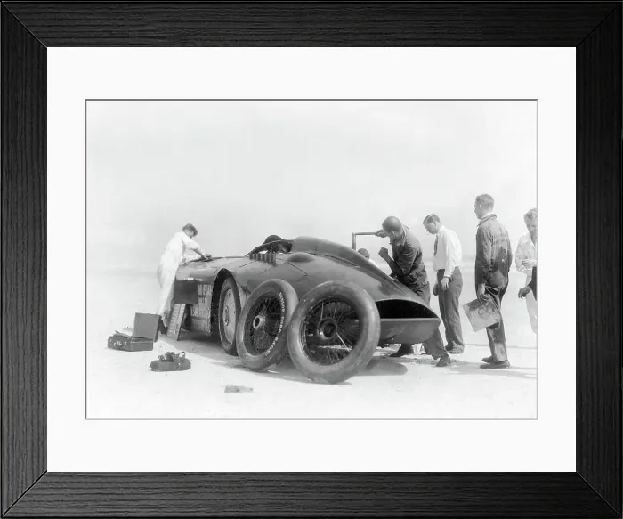 Framed Print : Sunbeam 1000hp World Land speed record attempt at Daytona 1927 Framed Print : Sunbeam 1000hp World Land speed record attempt at Daytona 1927