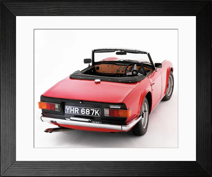Framed Print : 1972 Triumph TR6 Framed Print : 1972 Triumph TR6