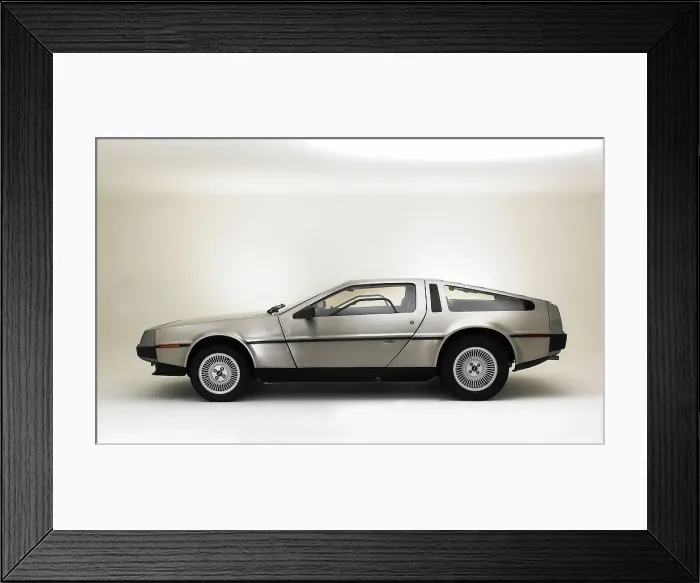Framed Print : 1981 De Lorean Framed Print : 1981 De Lorean