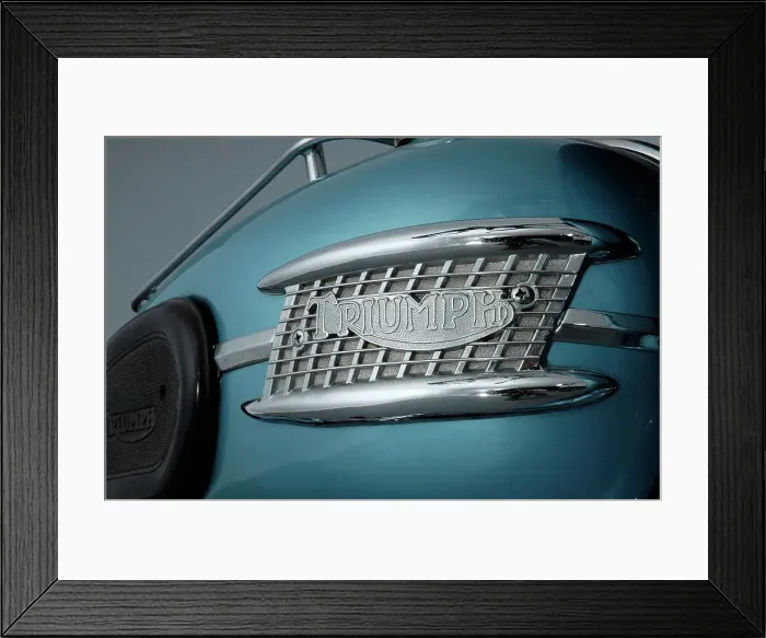 Framed Print : 1962 Triumph 3TA Framed Print : 1962 Triumph 3TA