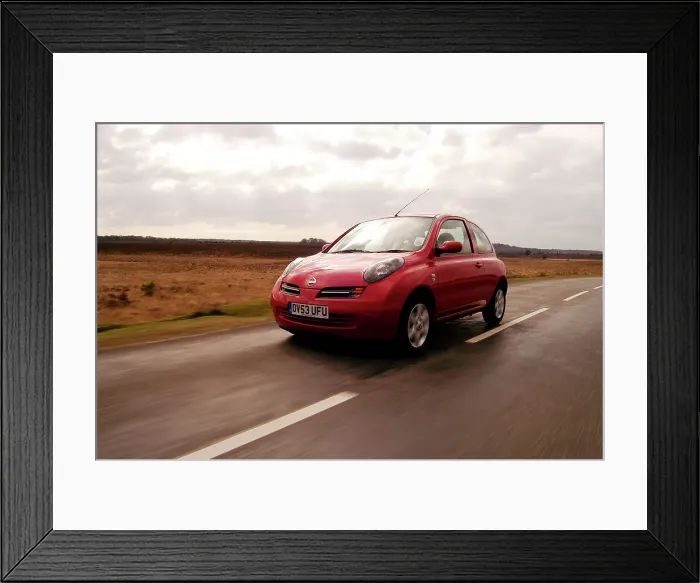 Framed Print : 2003 Nissan Micra Dci Framed Print : 2003 Nissan Micra Dci
