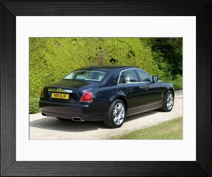 Framed Print : 2011 Rolls Royce Ghost Framed Print : 2011 Rolls Royce Ghost