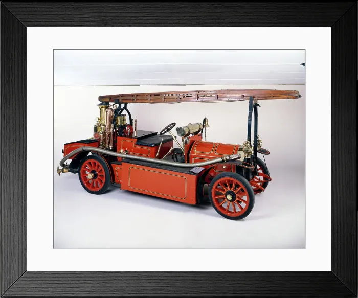 Framed Print : 1907 Gordon Brillie fire engine Framed Print : 1907 Gordon Brillie fire engine