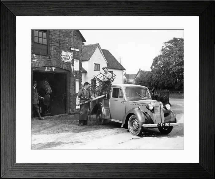 Framed Print : Bedford 6cwt utility wagon, 1938 Framed Print : Bedford 6cwt utility wagon, 1938