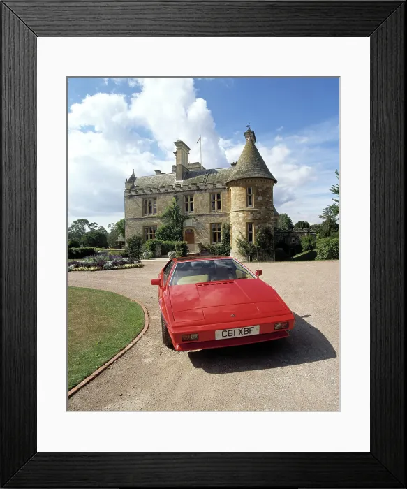 Framed Print : 1985 Lotus Esprit Framed Print : 1985 Lotus Esprit