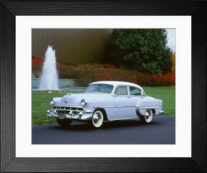 Framed Print : 1954 Chevrolet Bel Air Framed Print : 1954 Chevrolet Bel Air