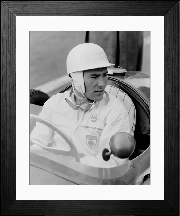 Framed Print : Stirling Moss, (c1955?) Framed Print : Stirling Moss, (c1955?)