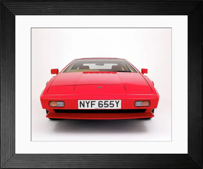 Framed Print : 1982 Lotus Esprit Framed Print : 1982 Lotus Esprit
