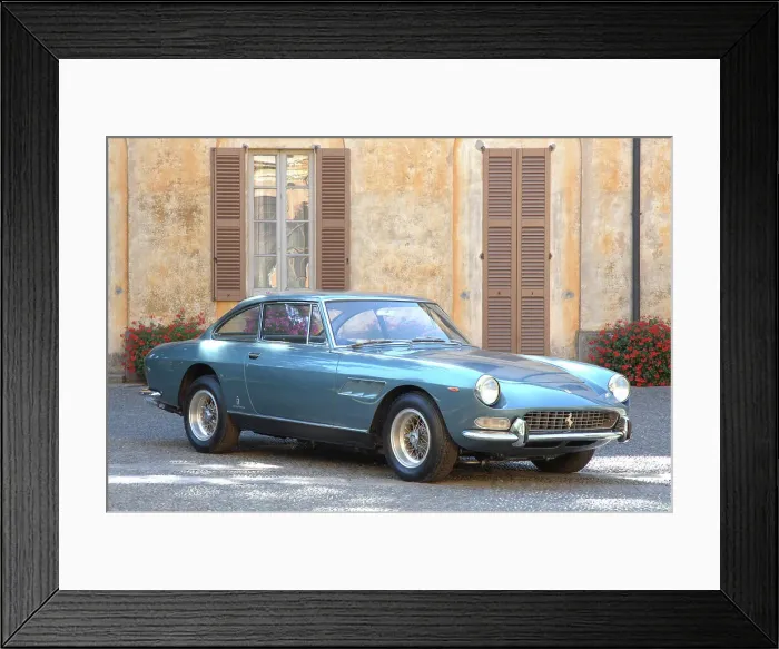 Framed Print : 1968 Ferrari 330 GTC Coupe Framed Print : 1968 Ferrari 330 GTC Coupe