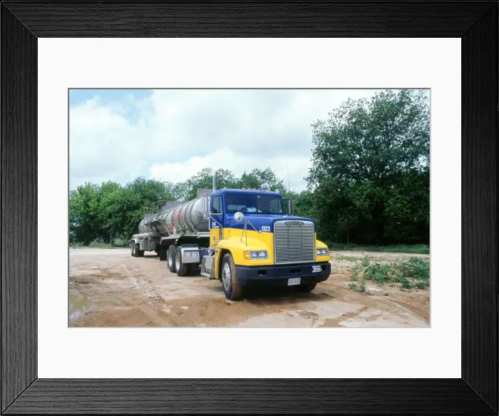 Framed Print : Freightliner American tanker Framed Print : Freightliner American tanker