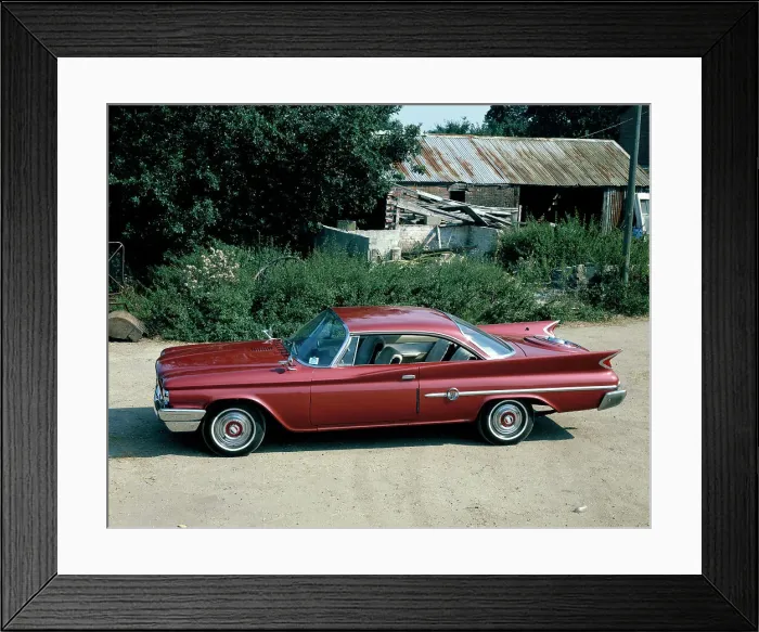 Framed Print : A 1960 Chrysler 300F Framed Print : A 1960 Chrysler 300F