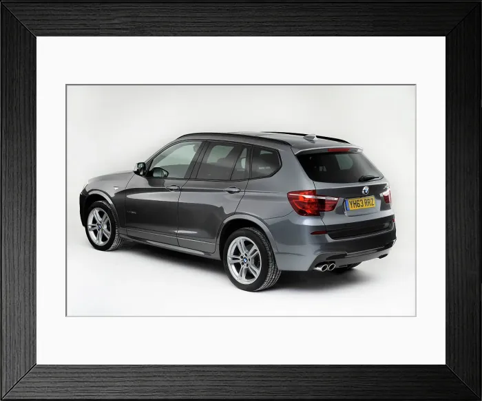 Framed Print : 2013 BMW X3 Framed Print : 2013 BMW X3
