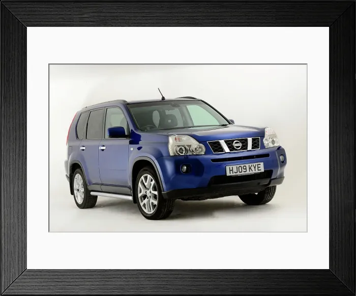 Framed Print : 2009 Nissan X-Trail Framed Print : 2009 Nissan X-Trail