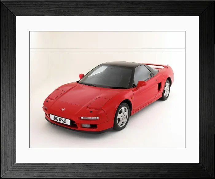 Framed Print : 1991 Honda NSX Framed Print : 1991 Honda NSX