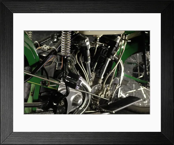 Framed Print : Crocker big tank V twin 1937. Artist: Simon Clay Framed Print : Crocker big tank V twin 1937. Artist: Simon Clay