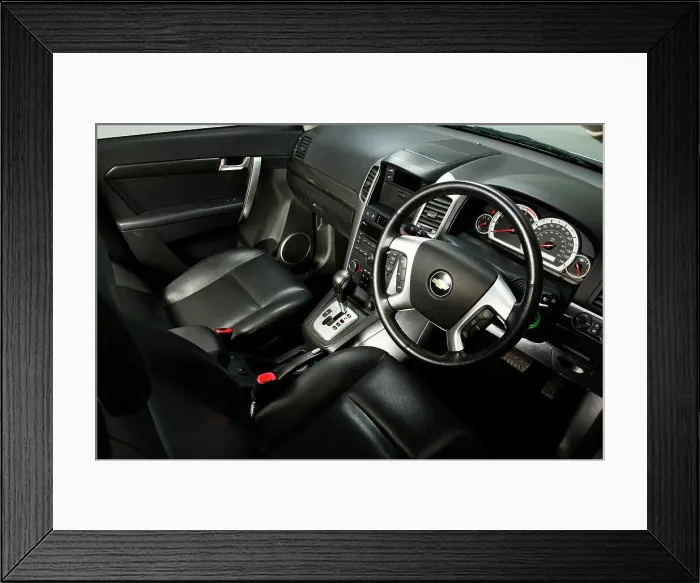 Framed Print : 2008 Chevrolet Captiva LTX Framed Print : 2008 Chevrolet Captiva LTX