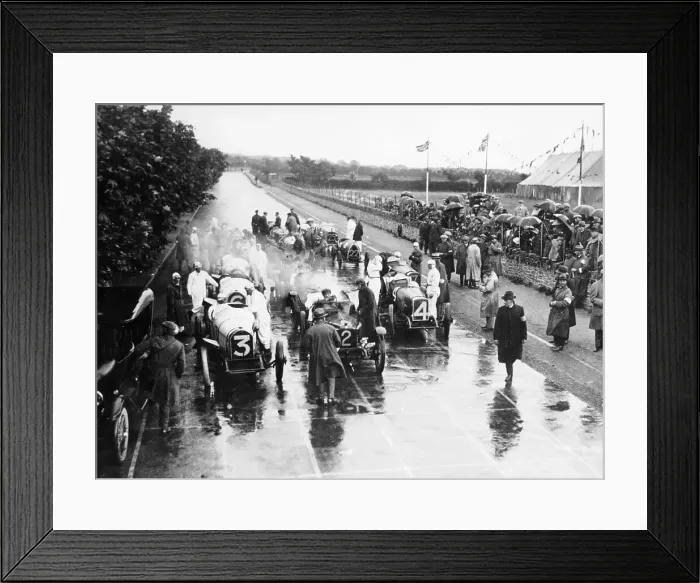 Framed Print : Start of a TT race, 1922 Framed Print : Start of a TT race, 1922