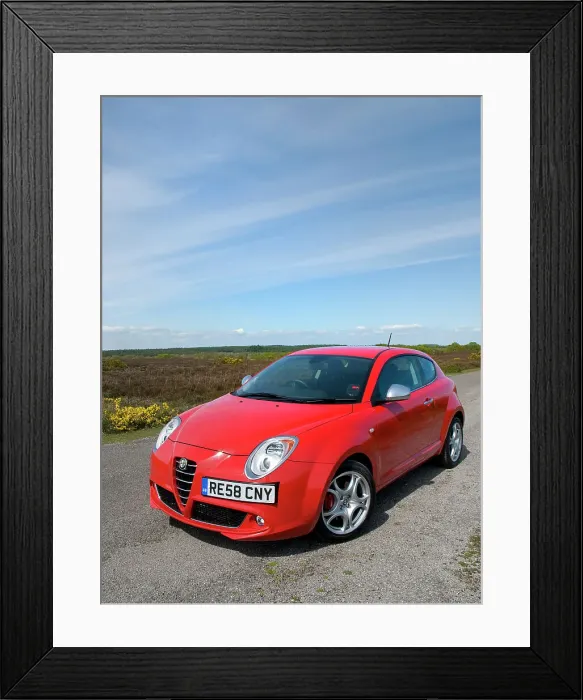Framed Print : 2009 Alfa Romeo MiTo Framed Print : 2009 Alfa Romeo MiTo