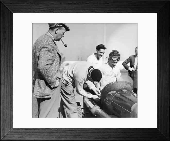 Framed Print : Offenhauser midget racing car, (c1930s?)
