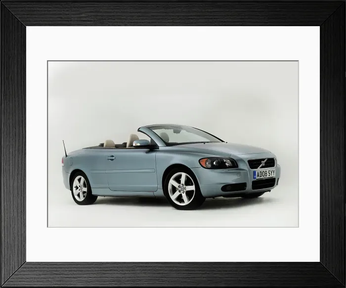 Framed Print : 2008 Volvo C70 Framed Print : 2008 Volvo C70