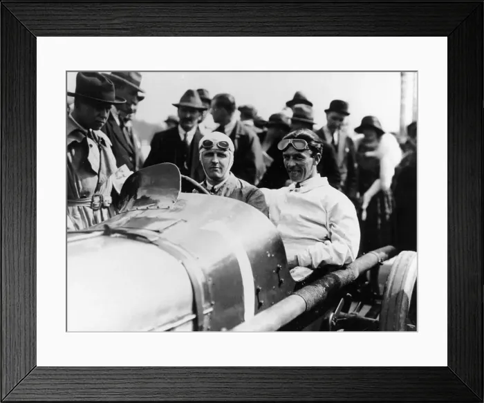 Framed Print : Henry Segrave at the wheel of a 1922 Sunbeam, 1920s Framed Print : Henry Segrave at the wheel of a 1922 Sunbeam, 1920s