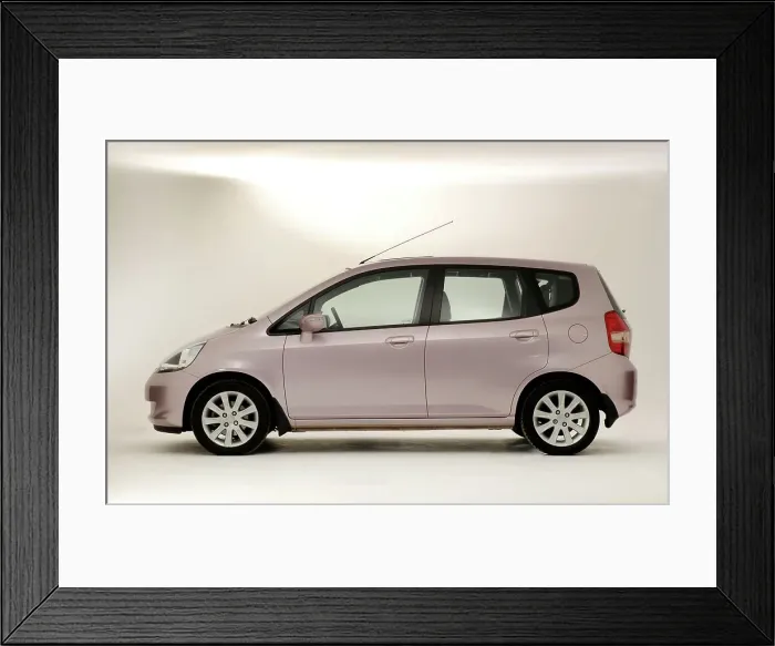 Framed Print : 2008 Honda Jazz