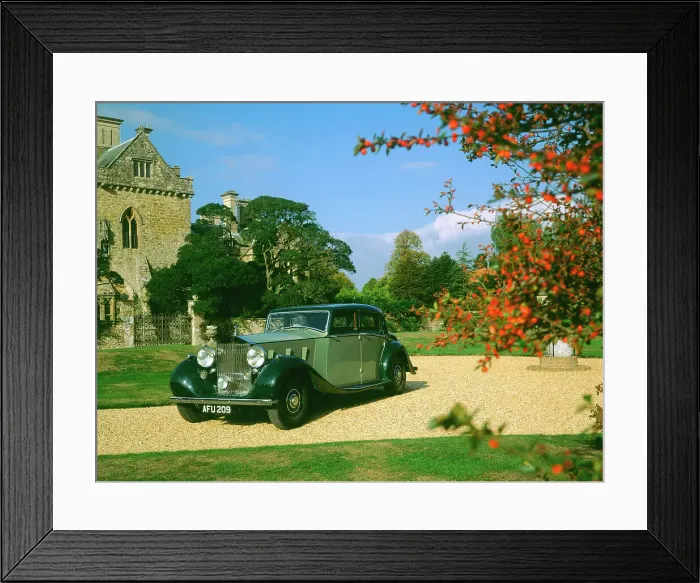 Framed Print : 1938 Rolls Royce Phantom 3 Framed Print : 1938 Rolls Royce Phantom 3