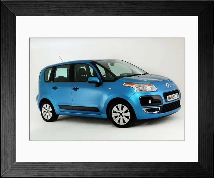 Framed Print : 2009 Citroen C3 Picasso Framed Print : 2009 Citroen C3 Picasso