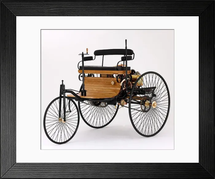 Framed Print : 1885 Benz Three Wheeler Framed Print : 1885 Benz Three Wheeler